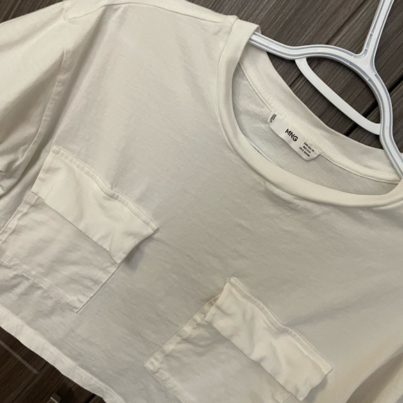 Mango Cropped Shirt XS - Picture 11 of 11